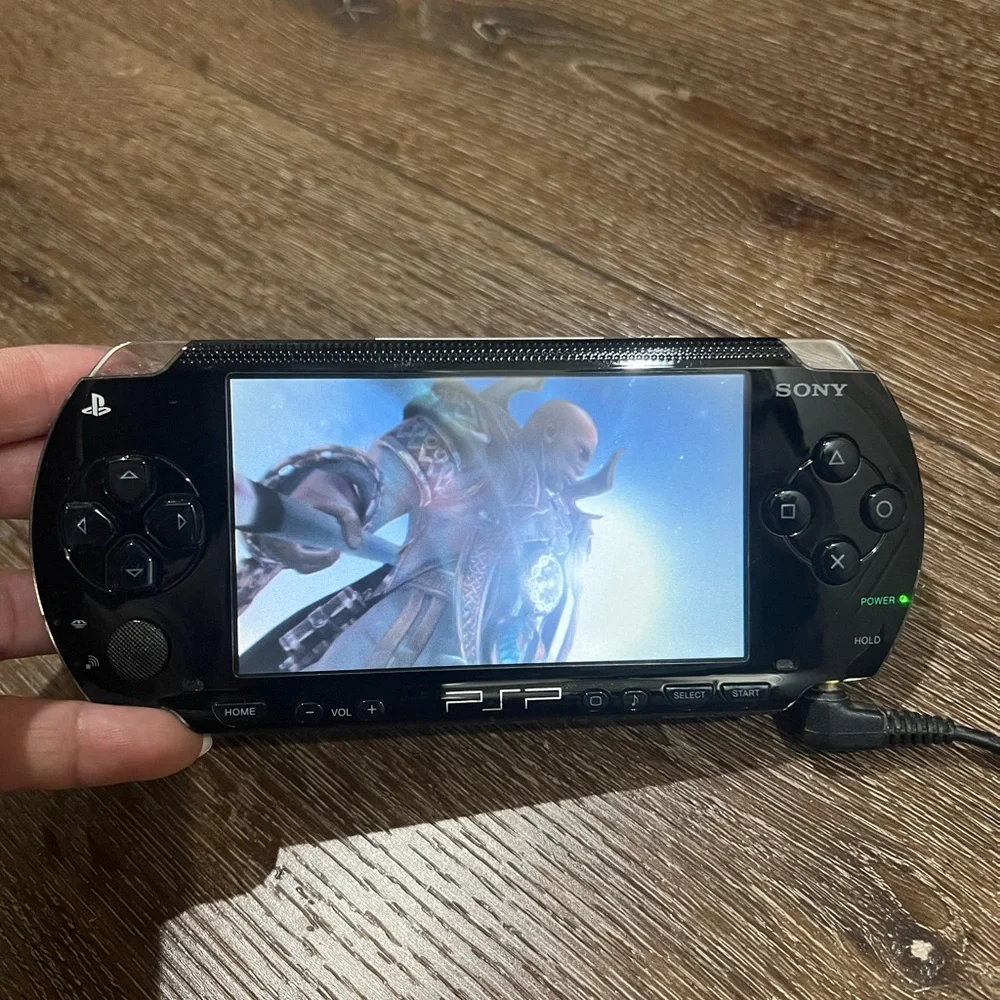Sony PSP 1001 Portable Gaming System - Black with 5 games
